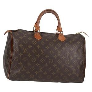 LOUIS VUITTON Monogram Speedy 35 Hand Bag M41524